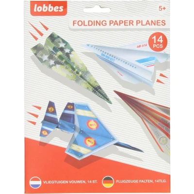 Afbeelding van Lobbes Vliegtuigjes Vouwen, 14dlg.