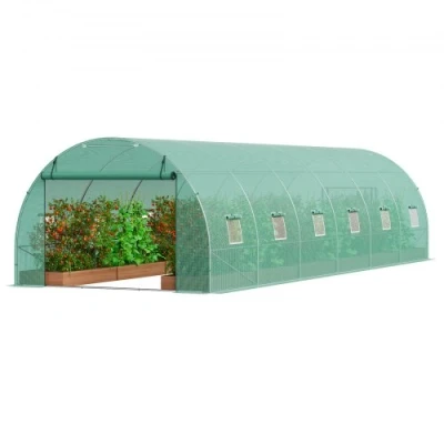 Afbeelding van VEVOR kas tunnelkas koudframe plantbed tomatenhuis 890x295x198cm