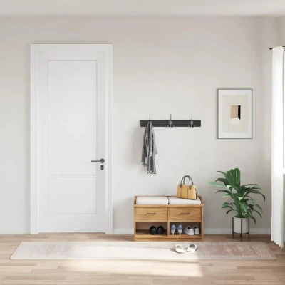 Afbeelding van Vloerkleed wasbaar anti slip 80x300 cm beige