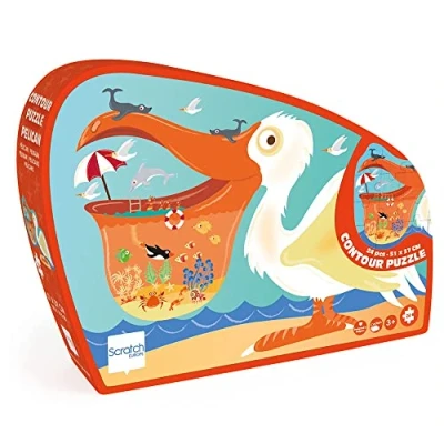Afbeelding van Contour Puzzel Pelikaan