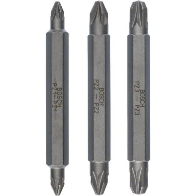 Afbeelding van Bosch Accessories 2607001749 Dubbelbitset PZ 1, 2, 3 stuk(s)