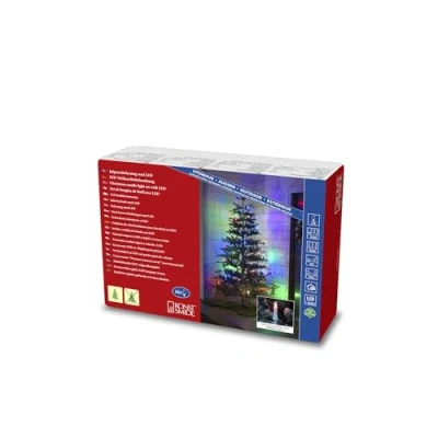 Afbeelding van Konstsmide LED Kerstboomverlichting 4,5 V Lichtketting Meerkleurig