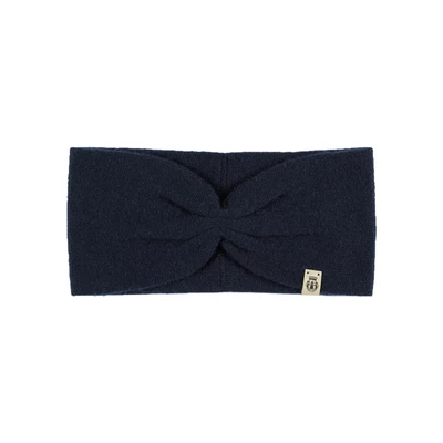 Afbeelding van ROECKL Hoofdband Pure Cashmere Headband Navy Donkerblauw