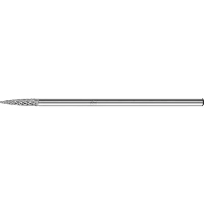 Afbeelding van PFERD 21222687 Freesstift Hardmetaal Spitsboog Lengte 75 mm Afmeting, Ø 3 Werklengte 13 Schachtdiameter 1 stuks