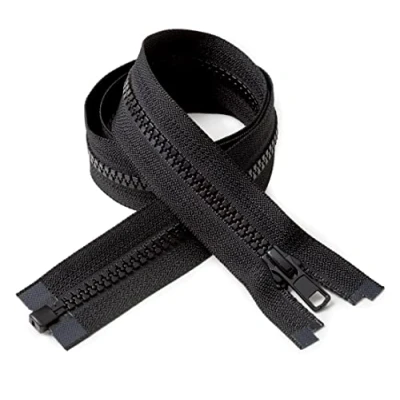 Afbeelding van IPEA ritssluiting, maat 5, 2 stuks, zwart, 60 cm x 30 mm