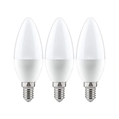 Afbeelding van Paulmann 28538 LED lamp kaars 3x5,5W verlichtingsmiddel opaal peer verlichting 2700 K E14