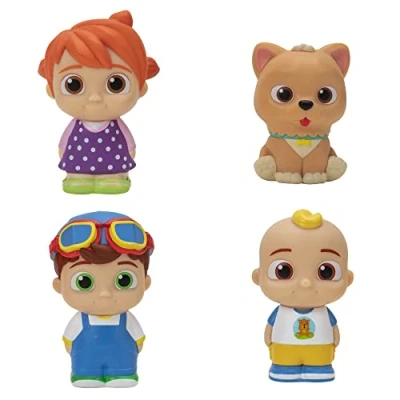 Afbeelding van CoComelon CMI0010 Familie 4 delige figuurset, officiële figuren
