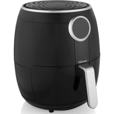 Afbeelding van Tristar Airfryer FR 6956 XL 4.5 liter Digitale heteluchtfriteuse 8 voorprogrammeerde bakprogramma’s 80⁰C tot 200⁰C eenvoudig te reinigen Zwart