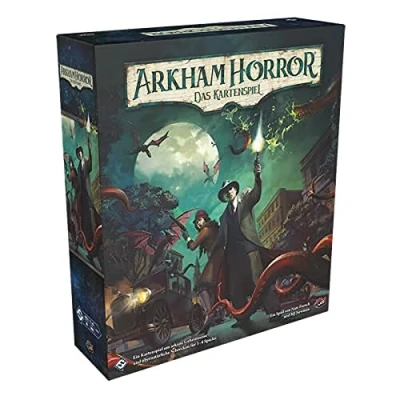 Afbeelding van Fantasy Flight Games, Arkham Horror: LCG, basisspel, expertspel, kaartspel, 1 4 spelers, vanaf 14+ jaar, 45+ minuten, Duits
