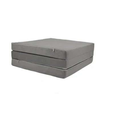 Afbeelding van FORTISLINE vouwmatras 195 x 60 9 cm 3 delig H2 gastenmatras Camping Opvouwbaar Kamping Bed Wasbare overtrek Volwassenen inklapbaar Reismatras Schuimmatras