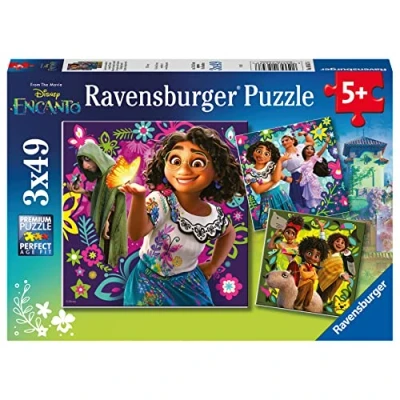 Afbeelding van Ravensburger Disney Encanto Jigsaw Puzzle for Kids Age 5 Years Up The Magic Awaits 3x 49 Pieces