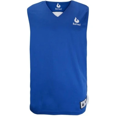 Afbeelding van Burned Dubbelzijdig Jersey Blauw Wit 3XL