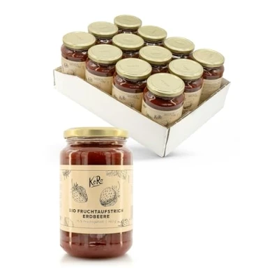 Afbeelding van KoRo Bio vruchtenspread aardbei 12 x 460 g