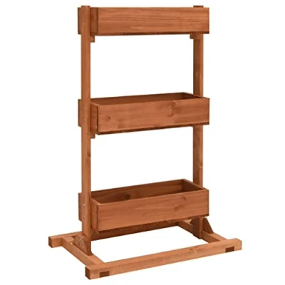Afbeelding van vidaXL Plantenbak 52x30x78 cm vurenhout