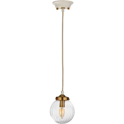 Afbeelding van Bohemian Hanglamp Steady Lighting Metaal E14 L: 15cm Voor Binnen Woonkamer Eetkamer Bruin