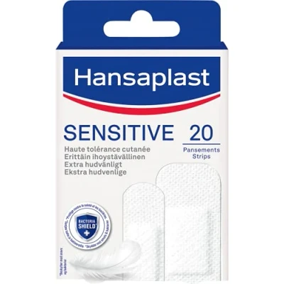 Afbeelding van Hansaplast Gevoelige pleisters, 20 stuks, 2 groottes