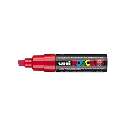 Afbeelding van UNI BALL POSCA MARKER PEN PC 8K ROOD SINGLE