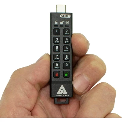 Afbeelding van Apricorn ASK3 NXC 4GB USB C native stick