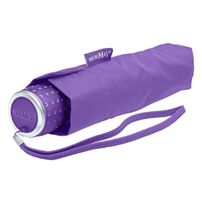 Afbeelding van MiniMAX opvouwbare windproof paraplu paars