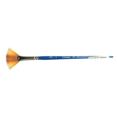 Afbeelding van Winsor &amp; Newton 5388004 Cotman Aquarel penseel van syntetisch haar Serie 888 Waaier, korte steel met uitstekende veerkracht, verfafgite en uiterste nauwkeurigheid Nr. 4 45 mm,