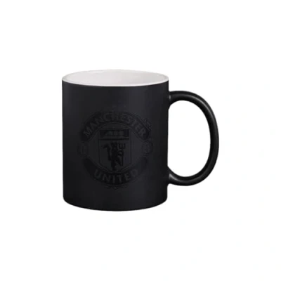 Afbeelding van FOCO Officieel gelicenseerde Manchester United FC Football Gloss Black mok