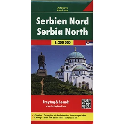 Afbeelding van F&amp;B Servië Noord: Wegenkaart 1:200 000: 0714