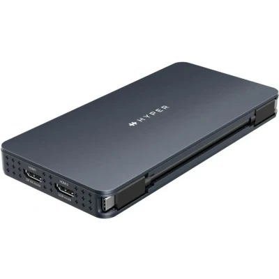 Afbeelding van HYPER HyperDrive Silicon Motion Docking USB C dockingstation Geschikt voor merk: Universeel Power Delivery