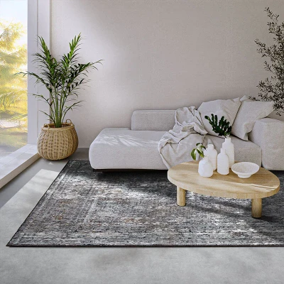 Afbeelding van Vloerkleed Dorothee Grijs 115x170 Cm Laagpolig Villeroy &amp; Boch Dekbed Discounter.nl