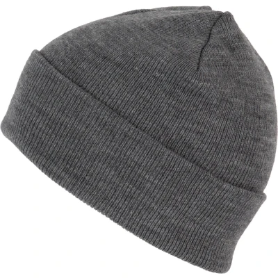 Afbeelding van K up Gerecycleerde muts met gebreide omslag KP892 Grey Heather