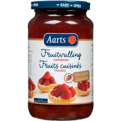Afbeelding van Aarts Fruitvulling Aardbeien Glas (6x 580ml)