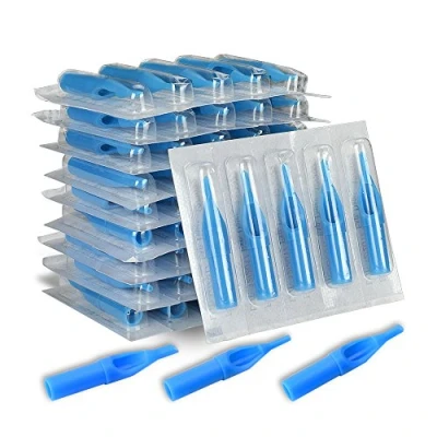 Afbeelding van ATOMUS 50 stuks Wegwerp tattoo Nozzle Tip Mixed 3RT 5RT 7RT 9RT 3DT 7DT 9DT 5FT 7FT Plastic naaldpunt voor naalden