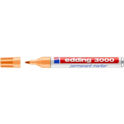 Afbeelding van edding 3000 permanent marker huidskleur l.oranje 1ST 1,5 3 mm / 4 3000016