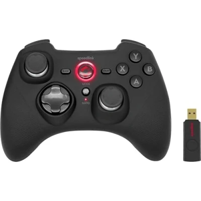 Afbeelding van Speedlink RAIT Wireless Gamepad (Zwart)