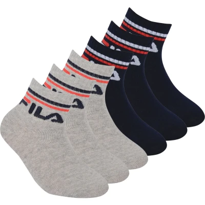 Afbeelding van Fila Sokken QUARTER JUNIOR SOCKS Set van 6