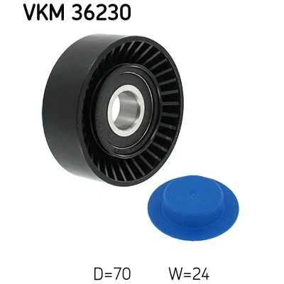 Afbeelding van Skf Geleiderol (poly) V riem VKM 36230