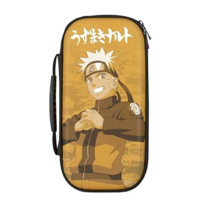 Afbeelding van Naruto beschermhoes opbergcase Nintendo Switch hardcase Yellow (Switch/Oled/Lite)