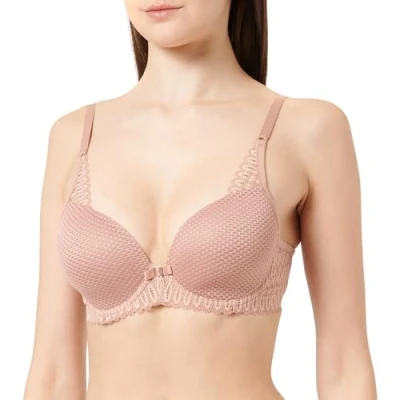 Afbeelding van Triumph AURA Spotlight Beugel BH, Dames, Maat: 75E, Sunkiss