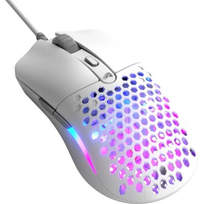Afbeelding van Glorious Model O Eternal Ultralight RGB Gaming Mouse bedraad 55 g lichtgewicht aanpasbaar licht 6 customizable knoppen symmetrisch ontwerp 12K DPI optische sensor pc/Mac Zwart