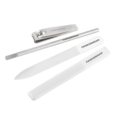 Afbeelding van Tweezerman Glass Manicure Set Nagellak Beautytasting
