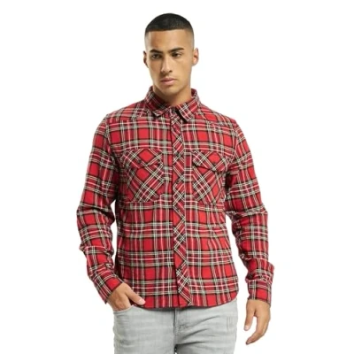 Afbeelding van Brandit Overhemd, Heren, Maat: Large, Tartan