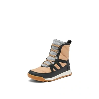 Afbeelding van Sorel Vrouwen Whitney 2 Plus kant waterdichte mode laars, Tawny Buff/zwart, 6.5 UK, Buff Zwart, 39.5 EU