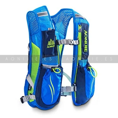 Afbeelding van AONIJIE UltrLicht 5.5L Running Drinkrugzak Hydration Pack Rugzak (Blauw)