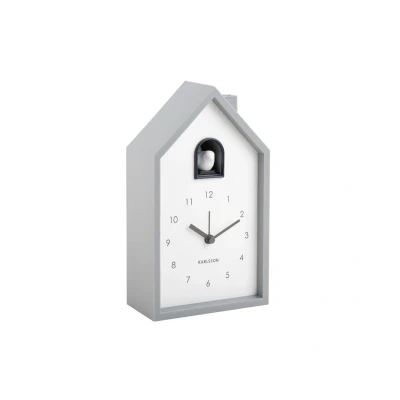 Afbeelding van Karlsson Wekker Modern Cuckoo Grijs 12x6x20cm Scandinavisch