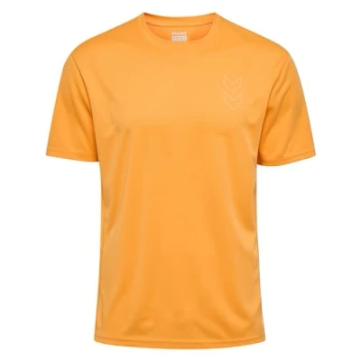Afbeelding van Hummel Active Tshirt basic, Heren, Maat: Medium, Blazing orange