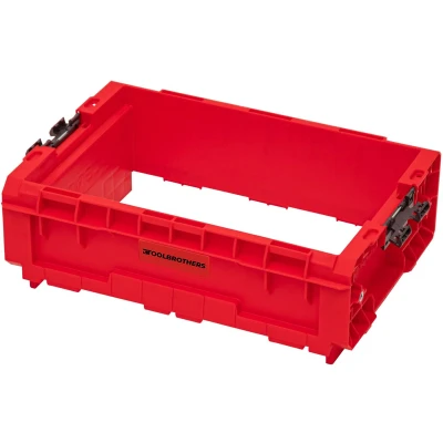 Afbeelding van Toolbrothers RHINO l Gereedschapskoffer EXTENDER ULTRA Uitbreiding maatwerkkoffer 450 x 310 151 mm 9 stapelbaar
