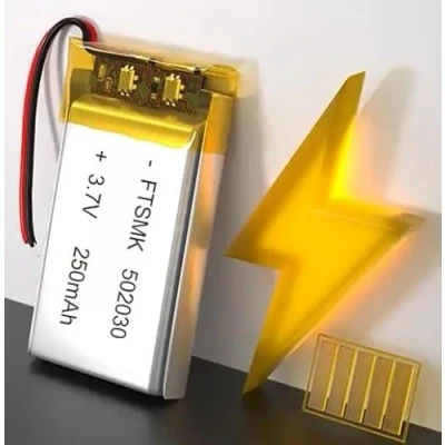 Afbeelding van FTSMK Lithium Polymeer batterij 502030 3,7 V 250mAh oplaadbare lipo