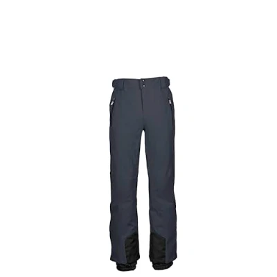 Afbeelding van killtec Heren skibroek/functionele broek met randbescherming en sneeuwvanger KSW 80 MN SKI PNTS, zwart blauw, S, 39745 000