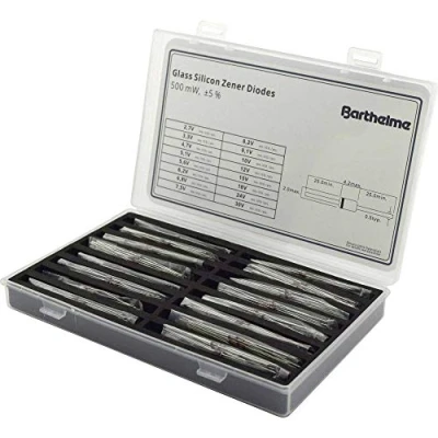Afbeelding van TRU COMPONENTS Assortiment zenerdiodes 179001 300 stuk(s)