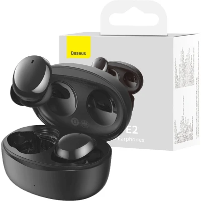 Afbeelding van Baseus Bowie E2 Headset Draadloos In ear Gesprekken/Muziek/Sport/Elke dag Bluetooth Zwart