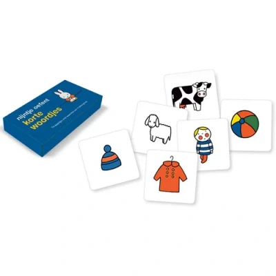 Afbeelding van Nijntjes oefenkaartjes nijntje oefent korte woordjes